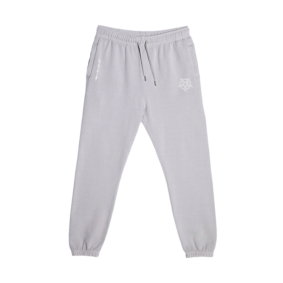 SLAM EMBROIDERED SWEATPANTS GREY