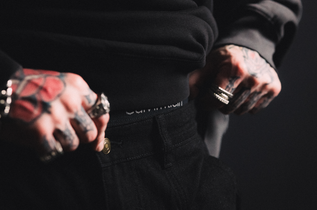 HEAVY PANTS BLACK