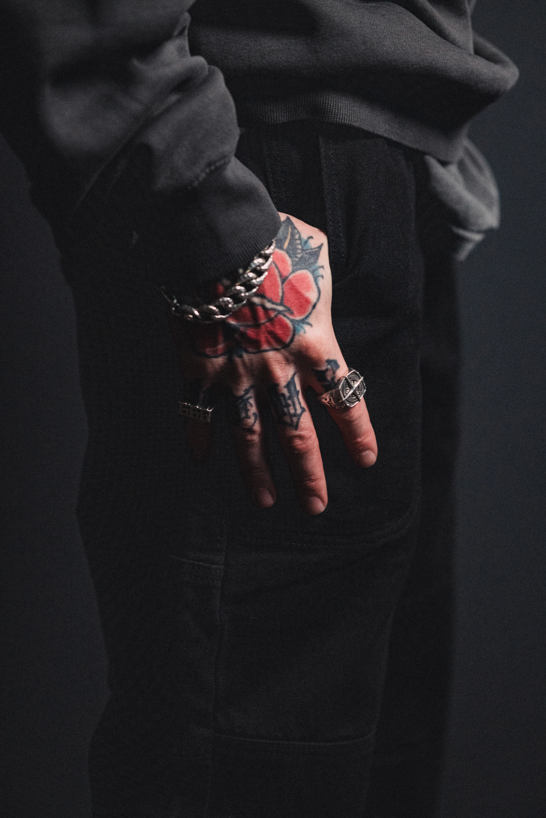 HEAVY PANTS BLACK