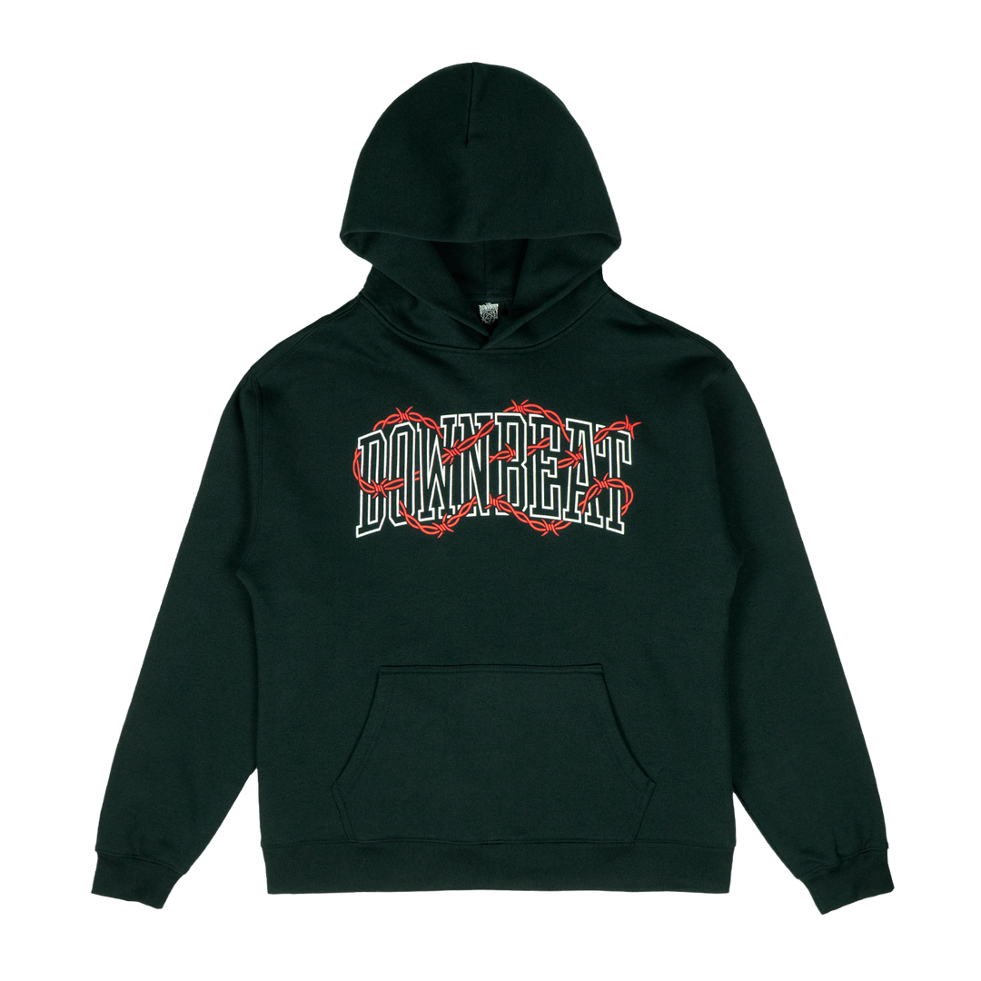 Varsity Pine Green Hoodie